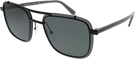 Prada Men's 0PR 59US Black/Grey One Size 